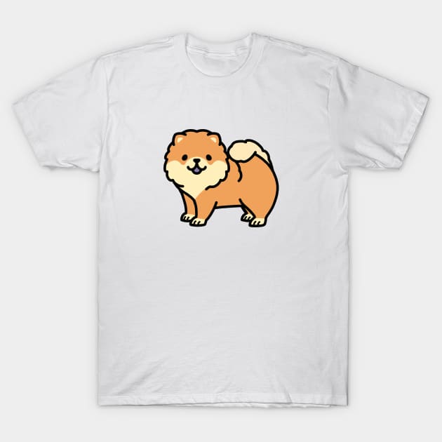 Chow Chow T-Shirt by littlemandyart